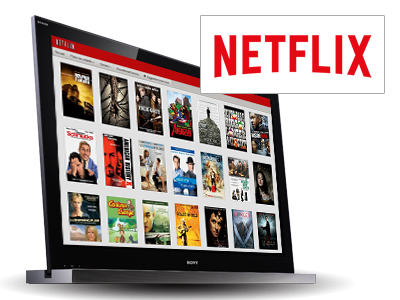 Netflix - Films et Émissions via le Web sur votre télé HD