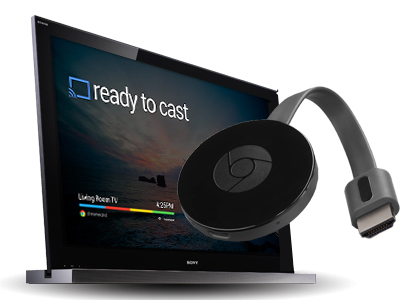 Utilisez votre téléviseur HD pour aller sur le Web grâce à la clé Chromecast